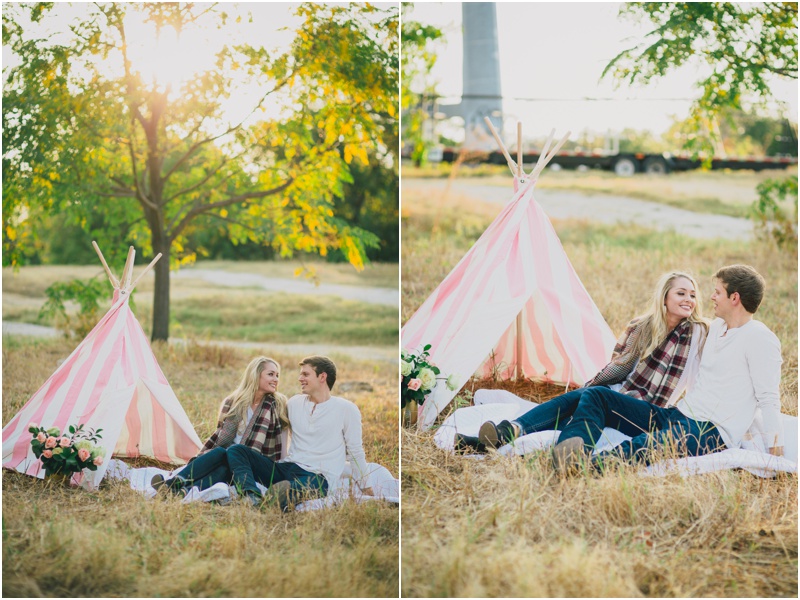 white rock lake engagement photographer