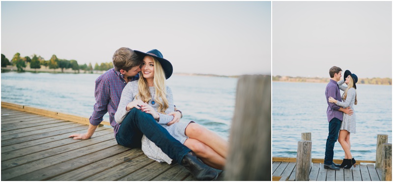 white rock lake engagement photographer
